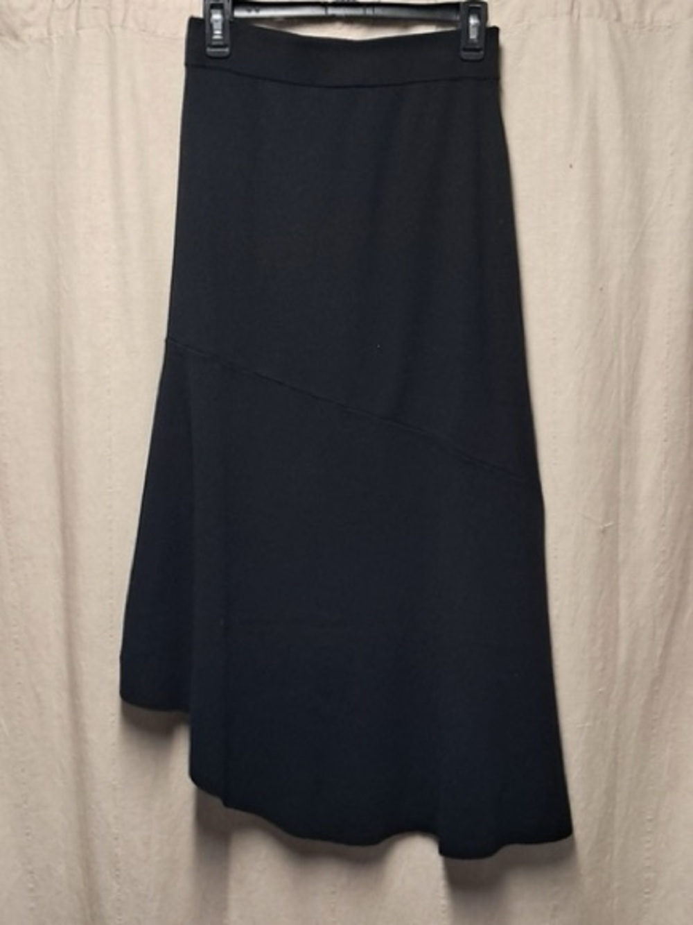 House of Harlow 1960 Asymmetrical Side Split Witchy Skirt in Black size Small